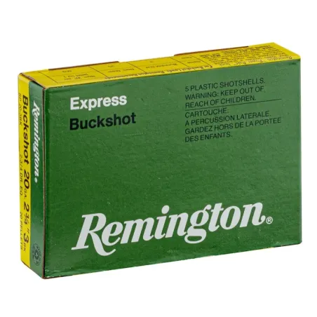 Cartouches Remington chevrotines - Cal. 20/70 