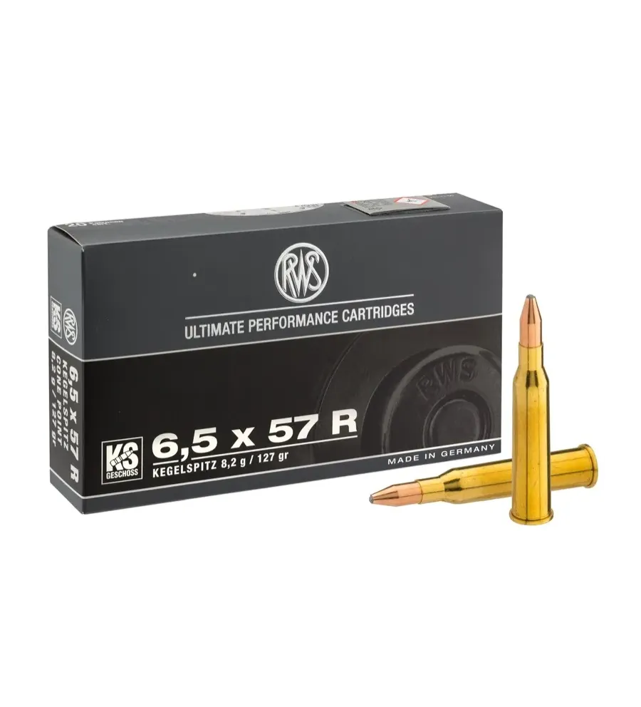 Balles de chasse RWS CAL 6,5 x 57R KS Balles de chasse RWS CAL 6,5 x 57R KS