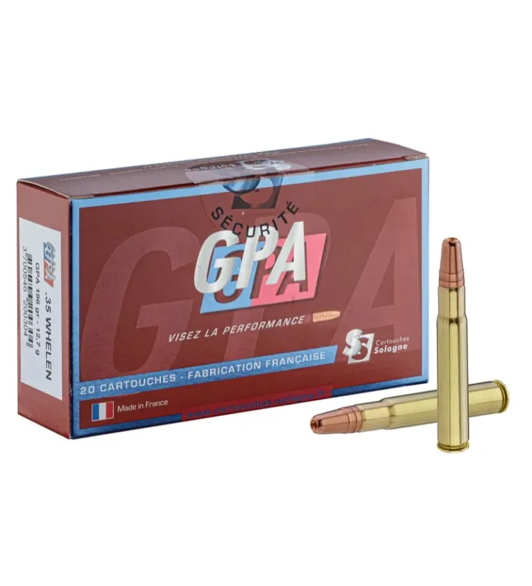 Balles de chasse Sologne Cal .35 Whelem à balle GPA 