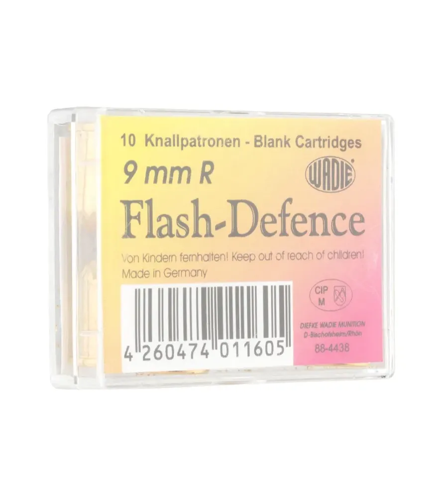 Boîte de 10 cartouches 9 mm RK à blanc Boîte de 10 cartouches 9 mm RK à blanc
