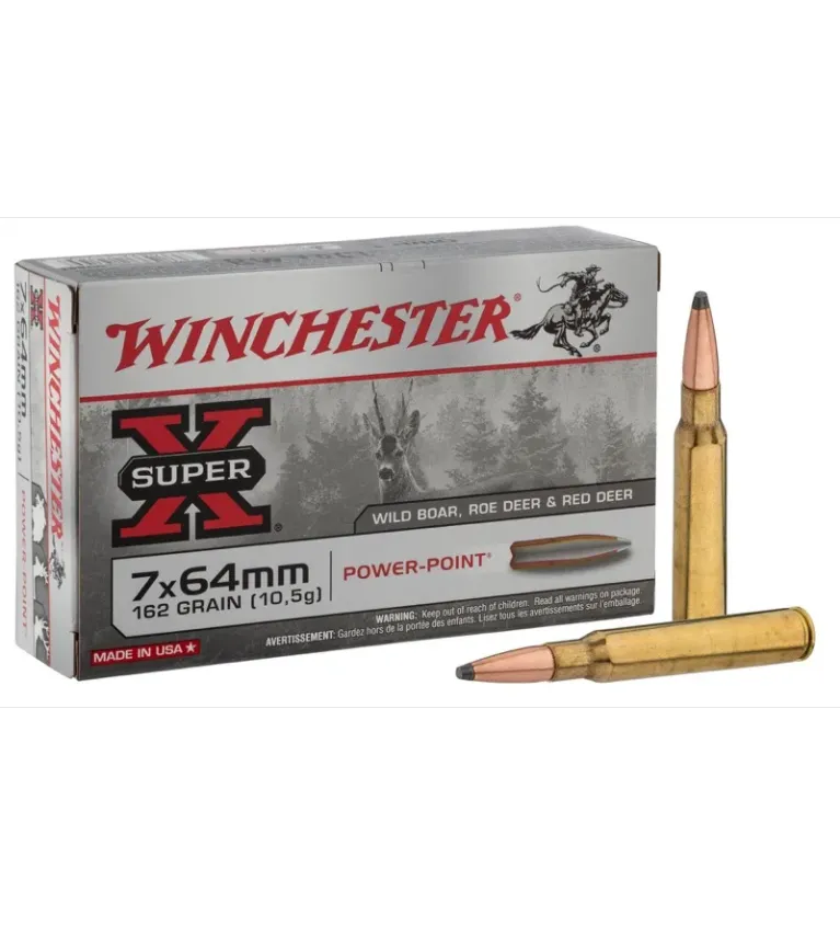 Balles de chasse Winchester 7x64 Power Point 