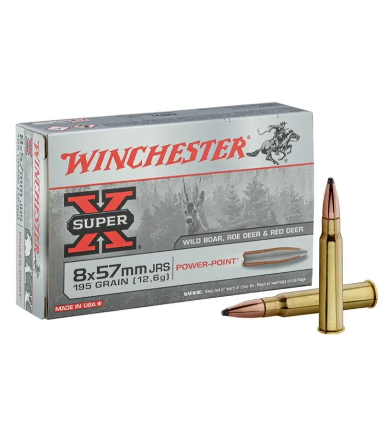 Balles de chasse Winchester 8 x 57 JRS Power Point 