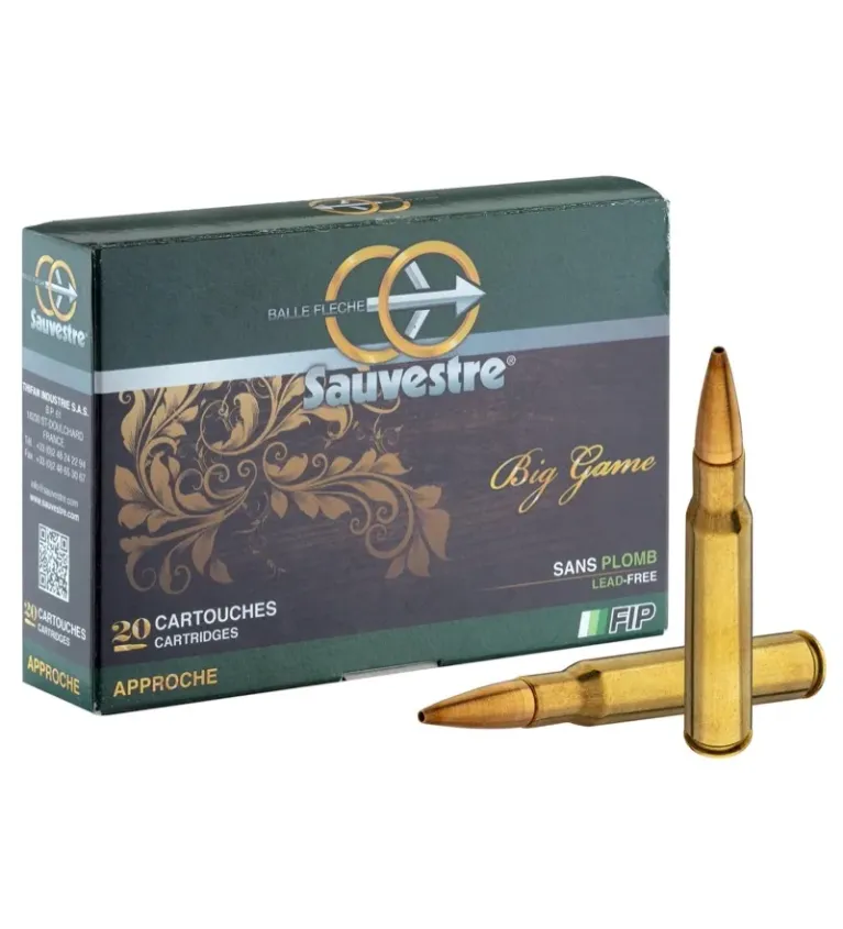 Munitions Sauvestre .30-06 Springfield - spéciales affût & battue  