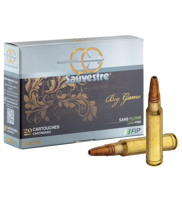 Balles de chasse Sauvestre .338 Win Mag - spéciale battue 