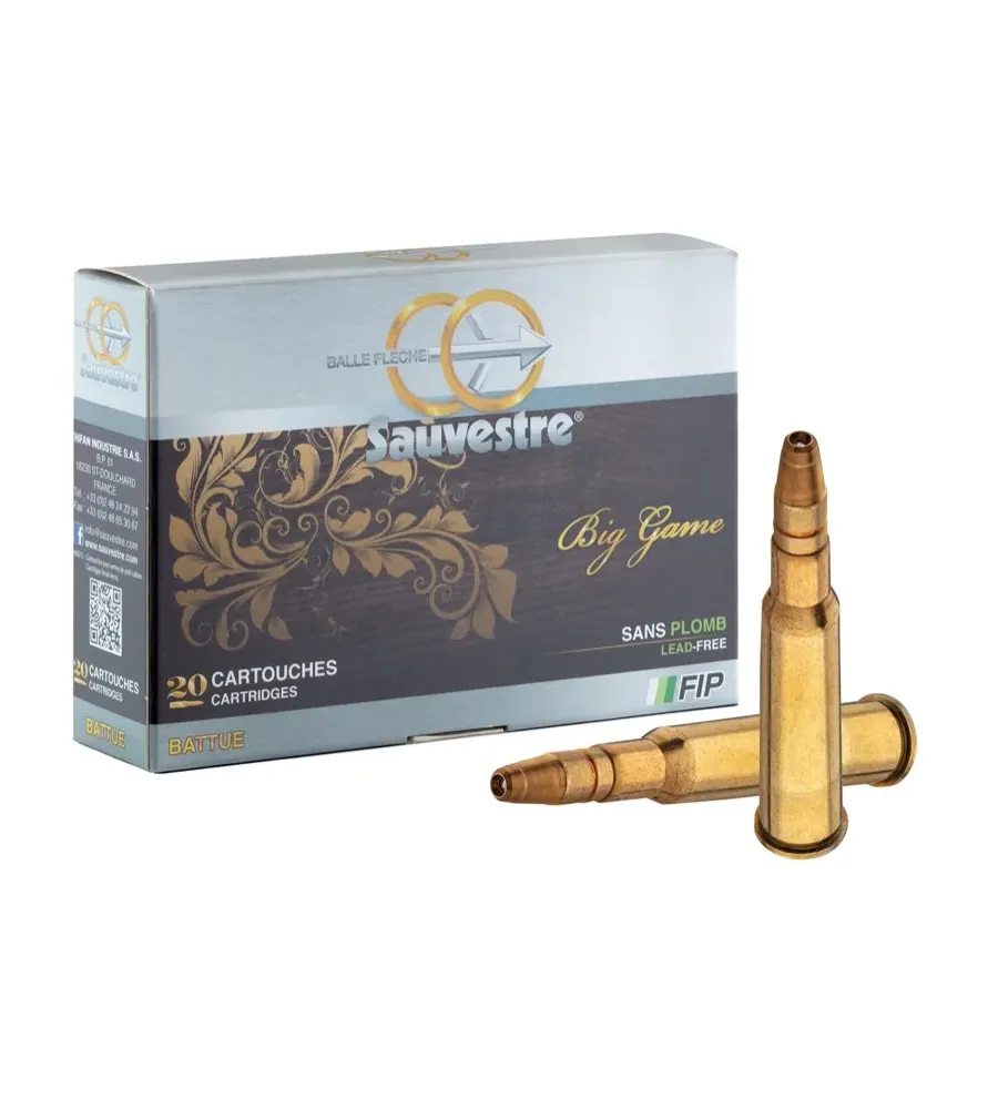 Balles de chasse Sauvestre 7 x 57 R - spéciale battue 