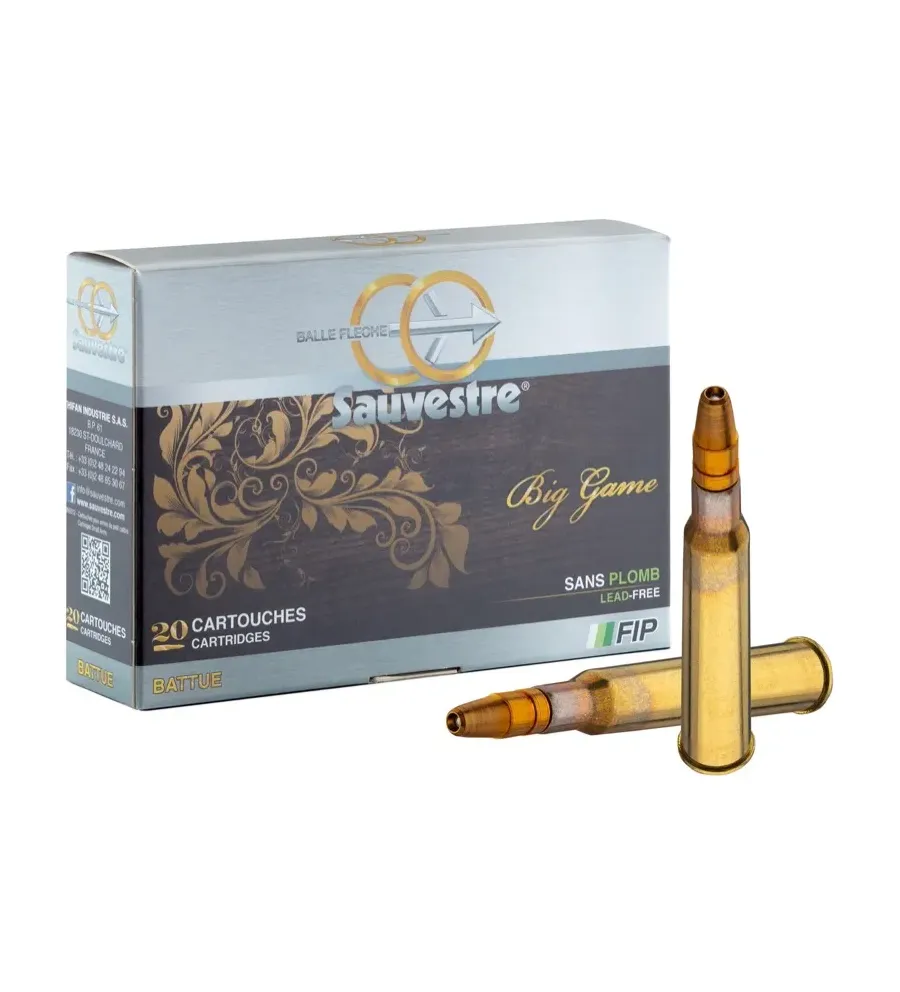 Balles de chasse Sauvestre 7 x 65 R - spéciale battue 
