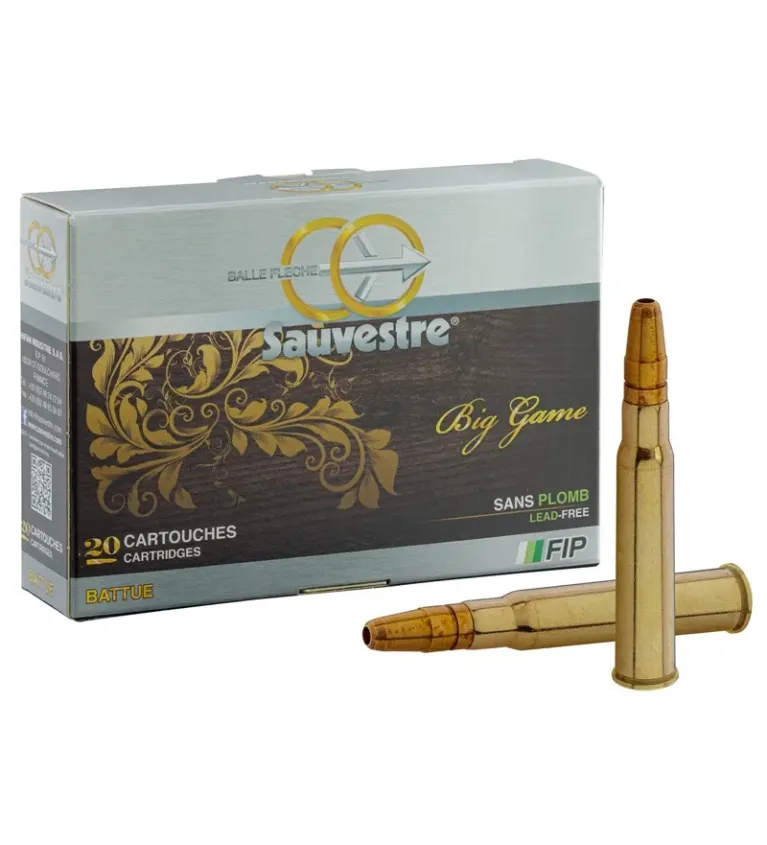Balles de chasse Sauvestre 8 x 57 JRS - spéciale battue 