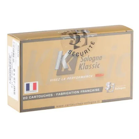 Balles de chasse Sologne 8 x 57 JRS 