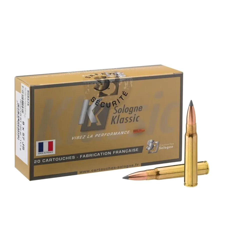 Balles de chasse Sologne 8 x 57 JS Balles de chasse Sologne 8 x 57 JS
