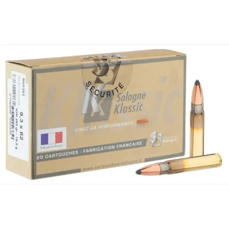 Balles de chasse Sologne 9.3 x 62 