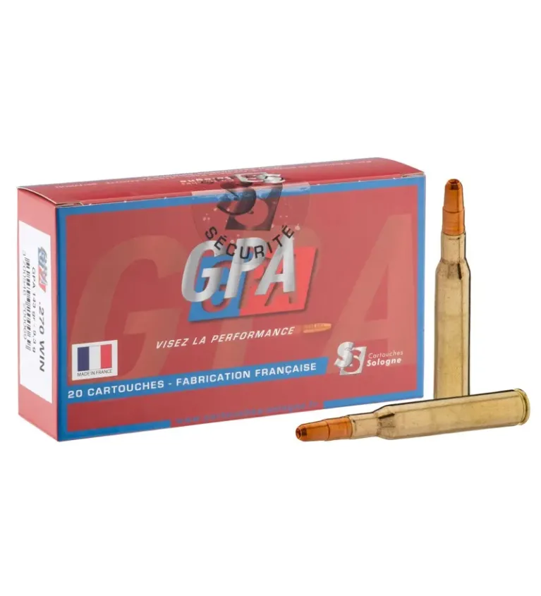 Balles de chasse Sologne GPA .270 Win 