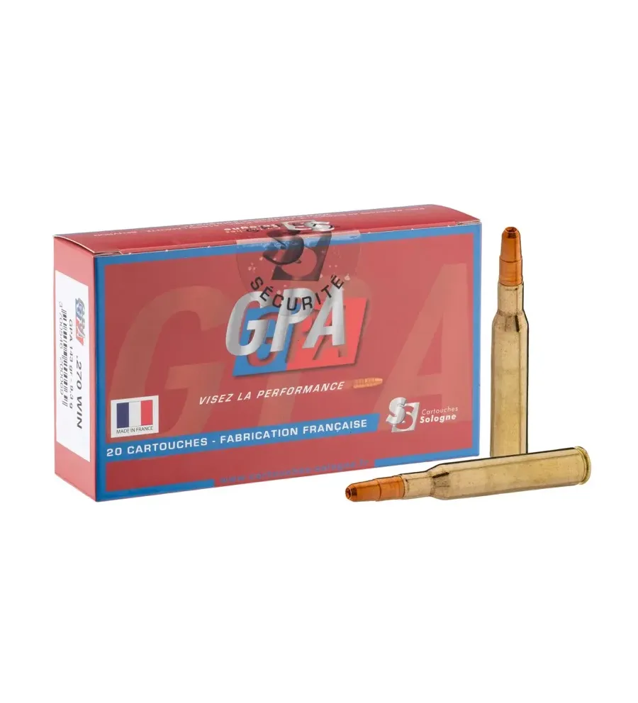 Balles de chasse Sologne GPA .270 Win 