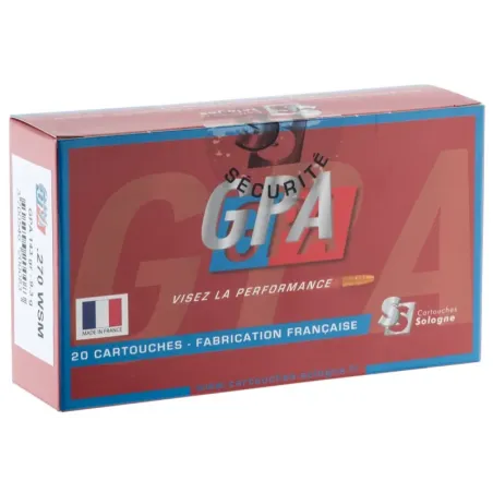 Balles de chasse Sologne GPA .270 WSM 
