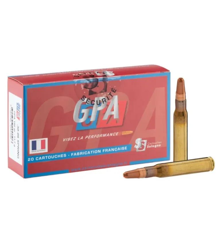 Balles de chasse Sologne GPA .30-06 