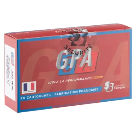 Balles de chasse Sologne GPA .308 Win 
