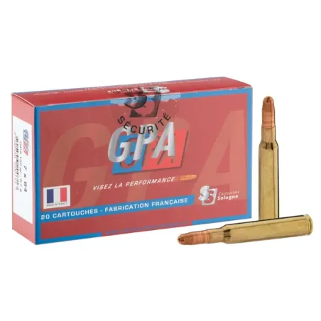Balles de chasse Sologne GPA 7x64 