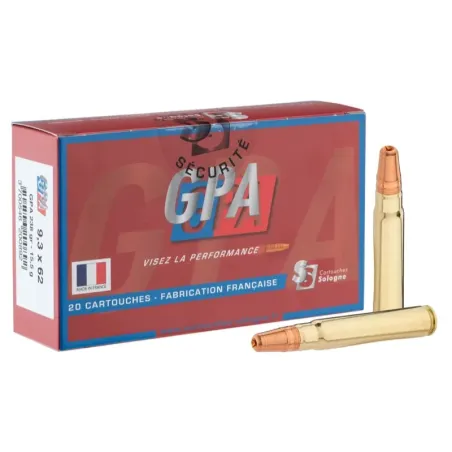 Balles de chasse Sologne GPA 9.3 x 62  