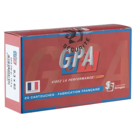 Balles de chasse Sologne GPA 9.3 x 62  