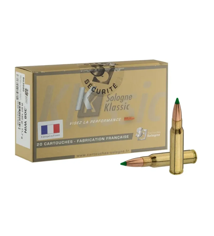 Balles de chasse Sologne .308 Win Balles de chasse Sologne .308 Win