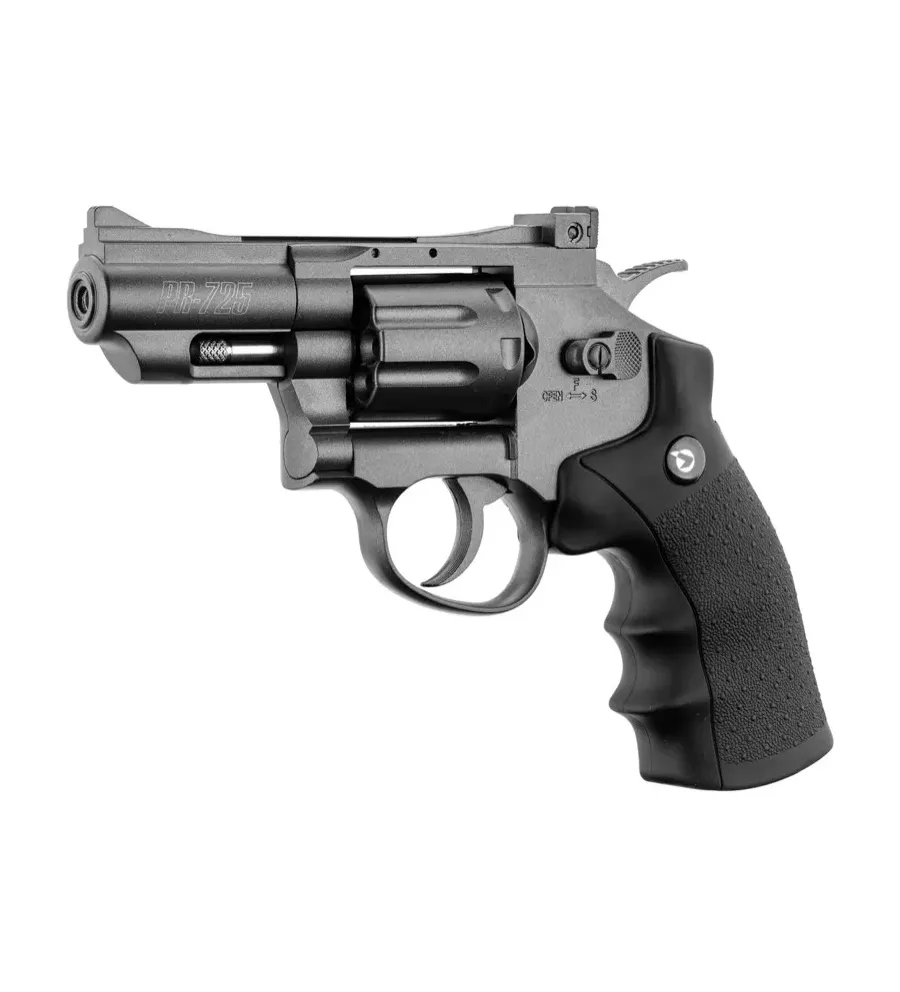Revolver GAMO CO2 PR-725 2,5'' Cal. 4,5 mm Revolver GAMO CO2 PR-725 2,5'' Cal. 4,5 mm