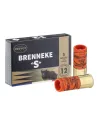 Cartouche Prevot à balle BRENNEKE ''S'' demi-blindée - Cal. 12/70 