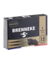 Cartouche Prevot à balle BRENNEKE ''S'' demi-blindée - Cal. 12/70 