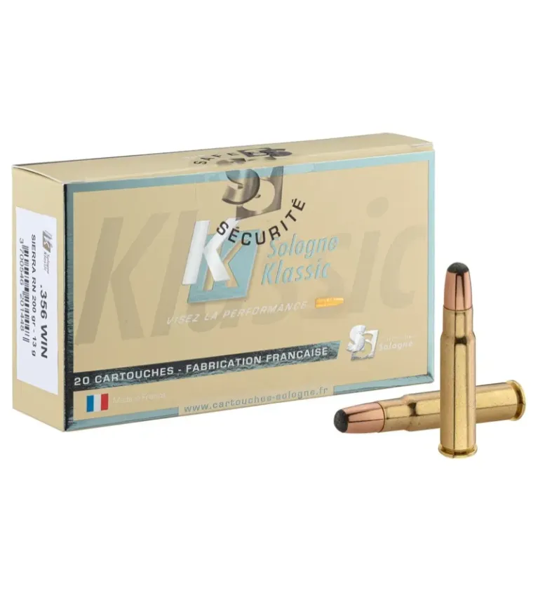Balles de chasse Sologne .356 Win 