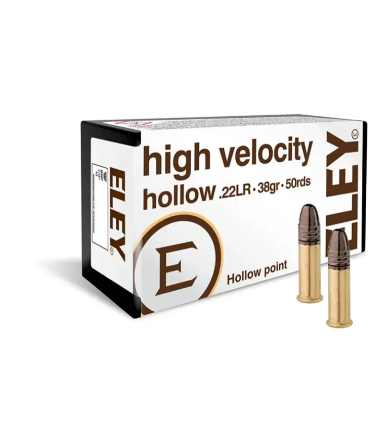 Munitions ELEY High Velocity Hollow Point cal. 22 LR 