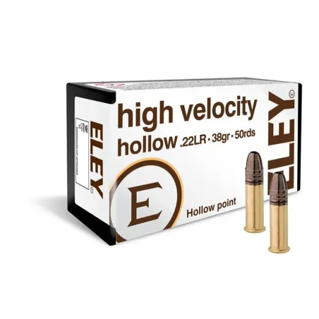 Munitions ELEY High Velocity Hollow Point cal. 22 LR 