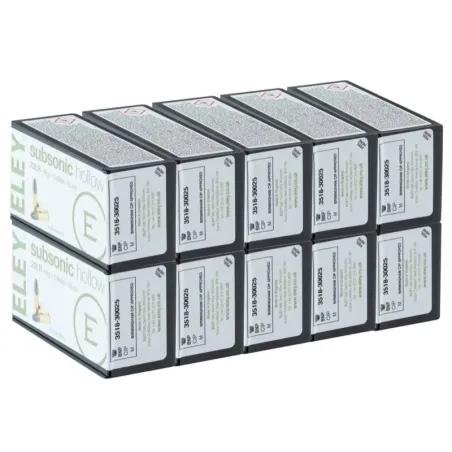 Cartouches Eley Subsonic Hollow point  cal .22LR 