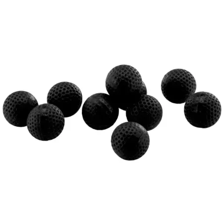 Cal. 50 - Billes de Défense caoutchouc- Tube de 10 billes 