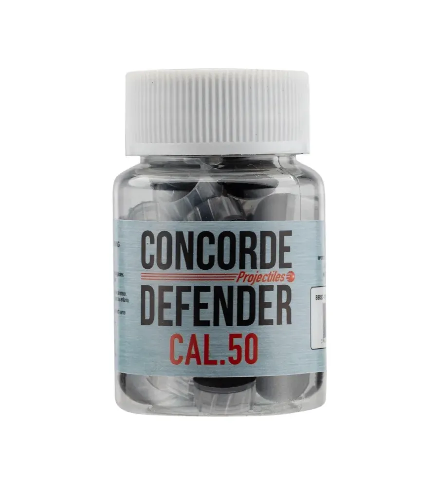Cal. 50 - Billes de Défense à ailettes caoutchouc - Pot de 30 munitions Sniper Cal. 50 - Billes de Défense à ailettes caoutchouc - Pot de 30 munitions Sniper