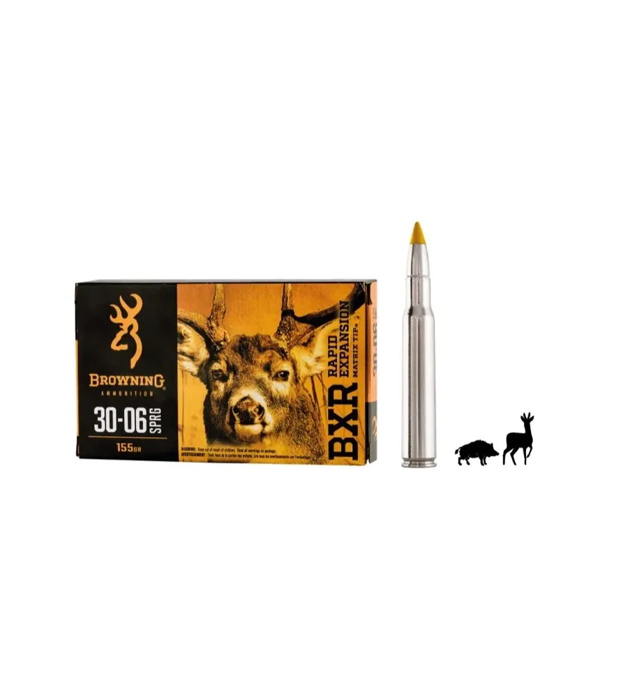 Balles de chasse Browning cal. 30-06 Springfield Balles de chasse Browning cal. 30-06 Springfield