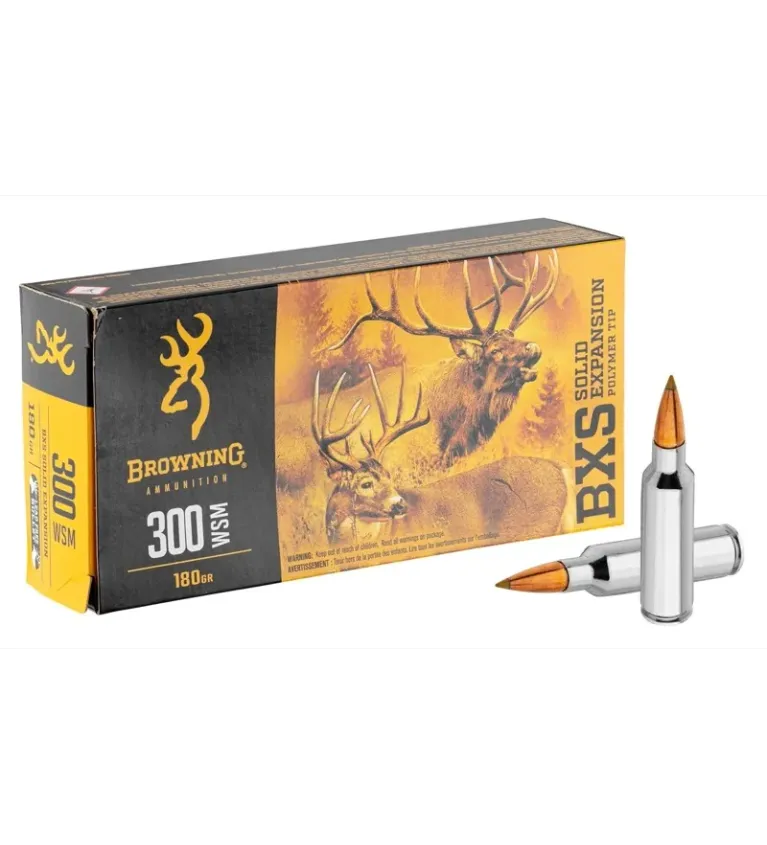 Balles de chasse Browning cal. 300 WSM 