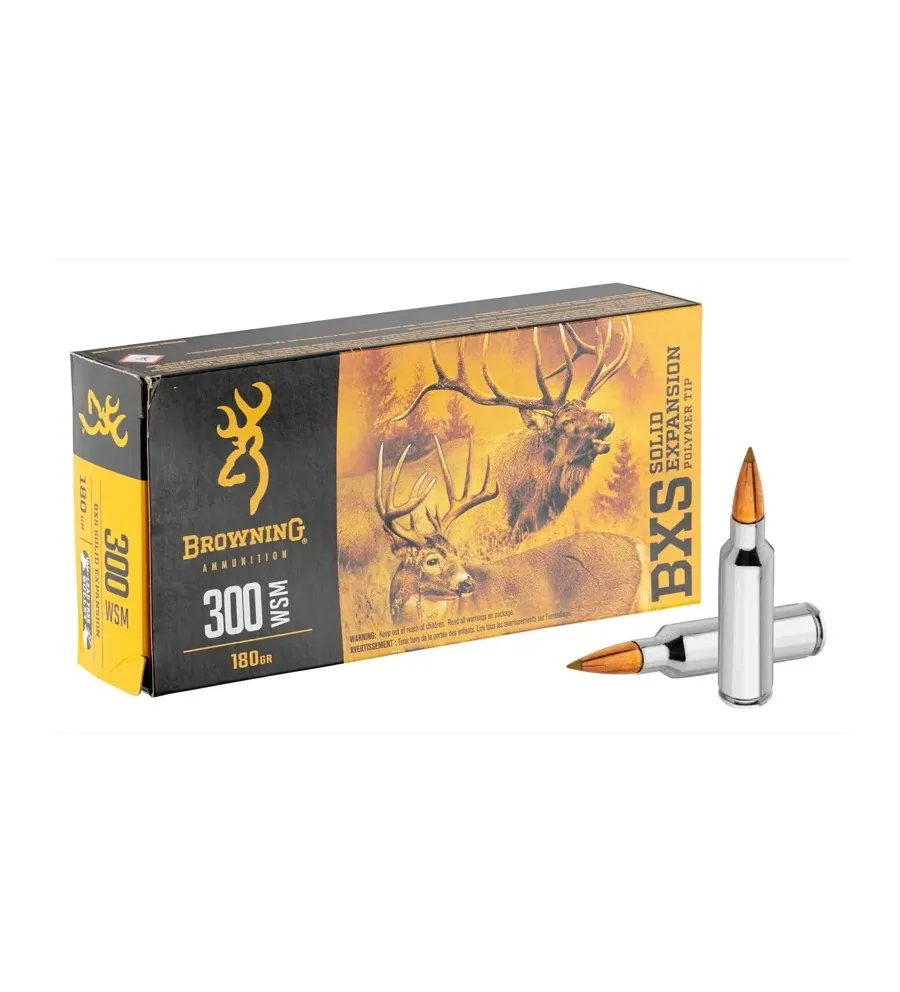 Balles de chasse Browning cal. 300 WSM Balles de chasse Browning cal. 300 WSM