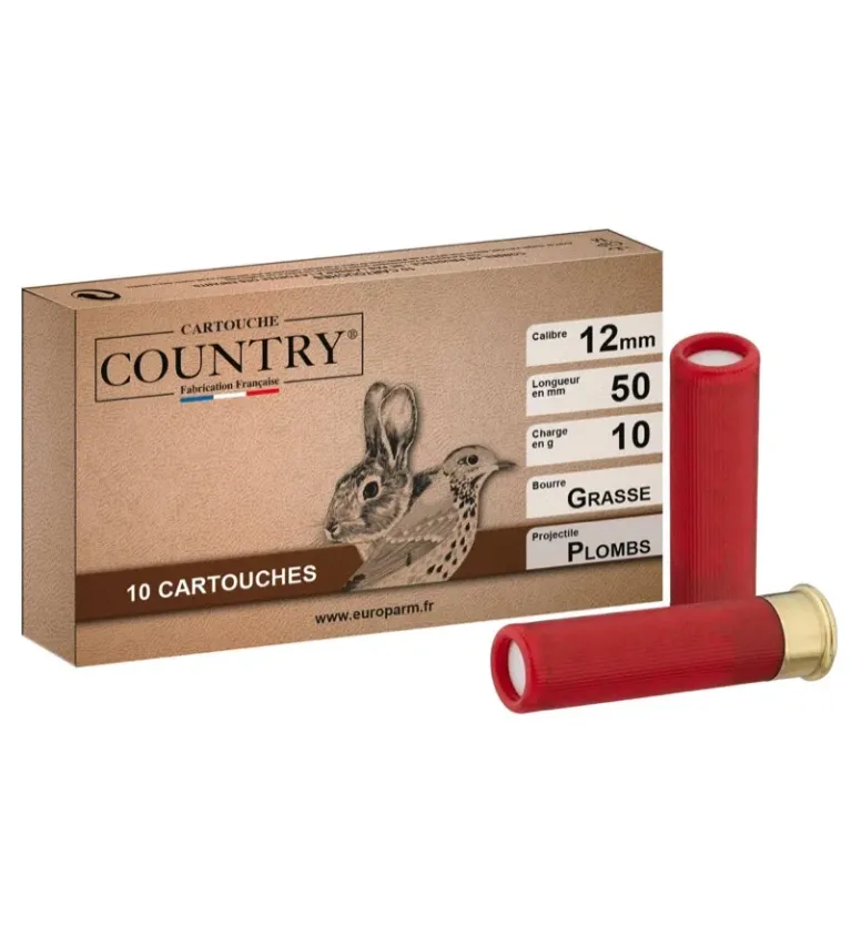 Cartouches Country - Cal 12 mm 