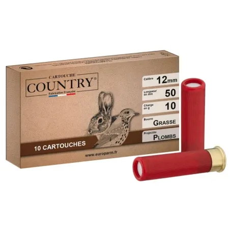 Cartouches Country - Cal 12 mm 