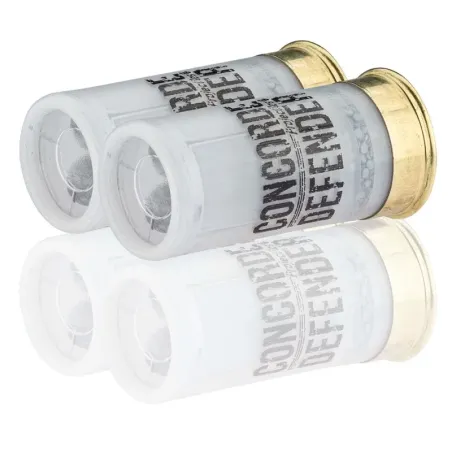 4 cartouches Mini Defend-Ball cal. 12/50 chevrotine Elastomere 