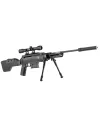 Carabine à air comprimé 7.5 à 24 J Black Ops sniper cal. 4,5 mm 