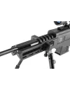 Carabine à air comprimé 7.5 à 24 J Black Ops sniper cal. 4,5 mm 