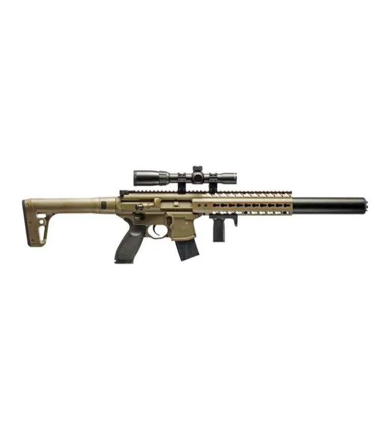Carabine Sig Sauer MCX CO2 4,5 mm à Plombs + lunette 1-4x24WR 