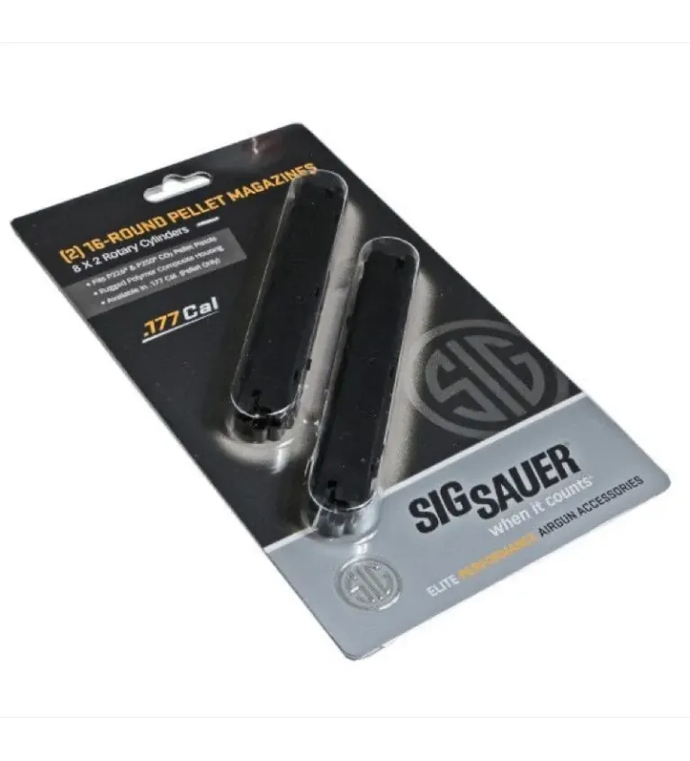 Pack de 2 chargeurs 16 coups pour Sig Sauer P226 CO2 4,5 