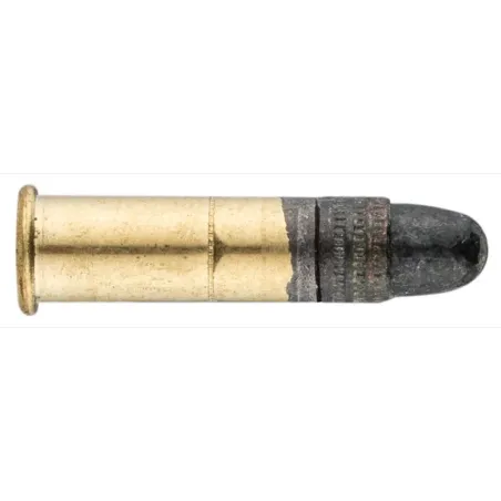 Cartouches 22 LR Black Copper plated round nose 
