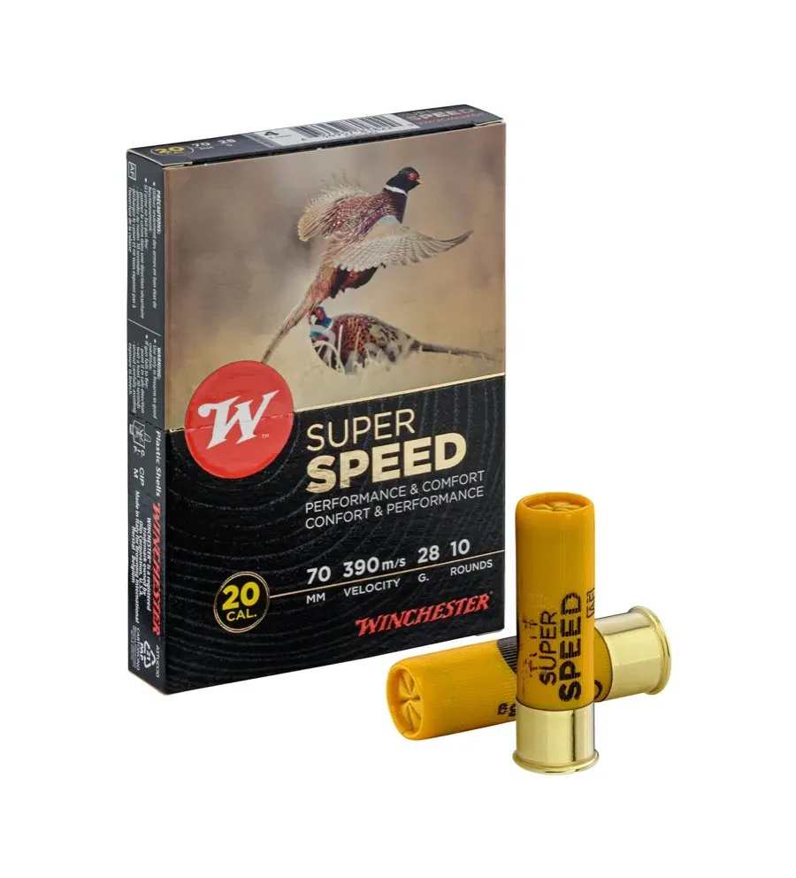 Cartouches Winchester Super Speed G2 - calibres 20/70 Cartouches Winchester Super Speed G2 - calibres 20/70