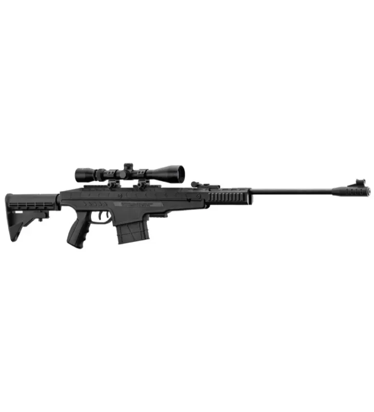 Pack carabine à air tactique break barrel PENDLETON Cal. 4.5mm + lunette 3-9x40 