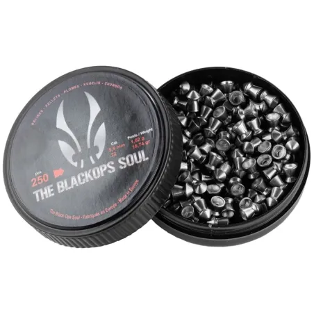 Plombs The Black Ops Soul à tête pointue cal. 5,5 mm 