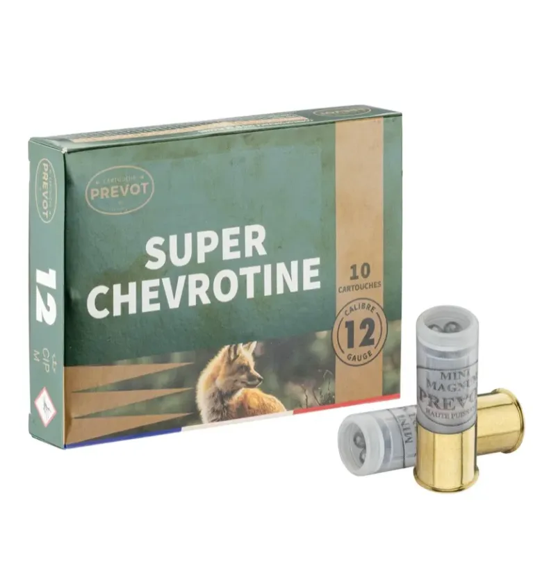 Cartouches Prevot  chevrotines - Cal. 12/70 