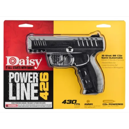 Pistolet CO2 Daisy Power Line 426 - BB's 4,5 mm 