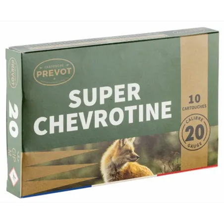 Cartouches Prevot super chevrotine - Cal. 20/70 