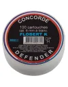 Cartouches Concorde Defender 6 mm Flobert à blanc 